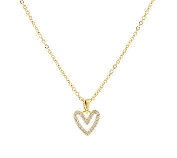 Idée cadeau Saint-Valentin 🎁 Bijoux Cœur Élégants – Or & Argent