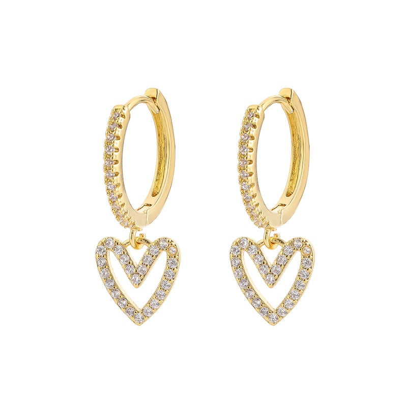 Idée cadeau Saint-Valentin 🎁 Bijoux Cœur Élégants – Or & Argent